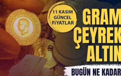 11 Kasım Altın Fiyatları | Gram altın ne kadar? Çeyrek altın kaç TL?