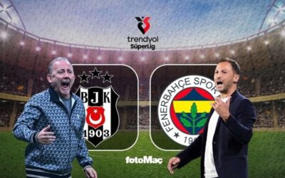 Beşiktaş-Fenerbahçe derbisi CANLI (Trendyol Süper Lig)