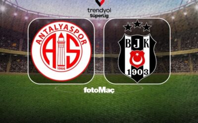 Antalyaspor – Beşiktaş maçı detayları ve muhtemel 11'leri!