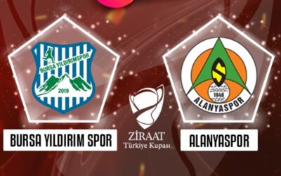 Bursa Yıldırım Spor-Corendon Alanyaspor maçı CANLI İZLE | Ziraat Türkiye Kupası CANLI MAÇ