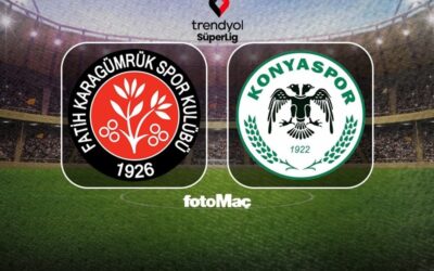 Fatih Karagümrük-Konyaspor maçı canlı izle! Mısırlı.com.tr Fatih Karagümrük-Tümosan Konyaspor maçı ne zaman, saat kaçta ve hangi kanalda?