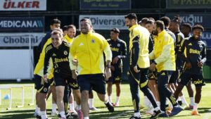 Fenerbahçe'de Stuttgart maçı hazırlıkları devam etti!