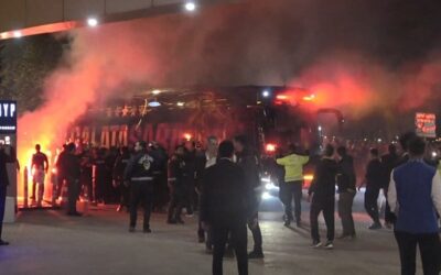 Galatasaray'a Kocaeli'de coşkulu karşılama!