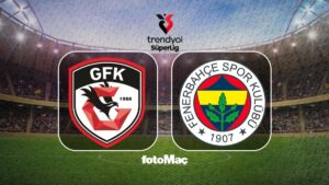Gaziantep FK-Fenerbahçe maçı CANLI (Trendyol Süper Lig)