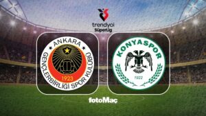 Gençlerbirliği-Tümosan Konyaspor maçı CANLI (Trendyol Süper Lig)