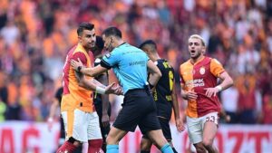 Göztepe Galatasaray karşısında 10 kişi kaldı!