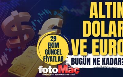 Gram, çeyrek, yarım ve tam altın ne kadar 2025? | 29 Ekim CANLI ALTIN FİYATLARI