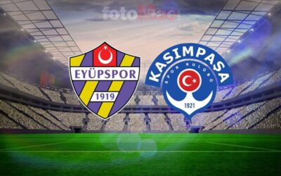 İkas Eyüpspor-Kasımpaşa maçı CANLI | Trendyol Süper Lig CANLI MAÇ
