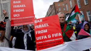 İrlanda Futbol Federasyonu İsrail'in futboldan men edilmesi için UEFA'ya başvuracak