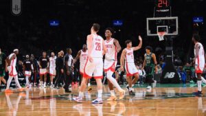 NBA'da Rockets Celtics deplasmanında galip! Alperen Şengün "triple double"ın kıyısından döndü