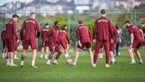 Trabzonspor Eyüpspor maçı hazırlıklarına başladı