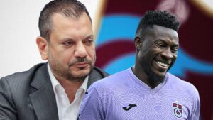 Trabzonspor'da Andre Onana gelişmesi! Ertuğrul Doğan resmen açıkladı