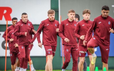 Trabzonspor'da Galatasaray maçı hazırlıkları sürüyor