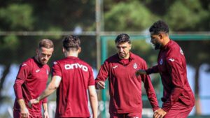 Trabzonspor'un Galatasaray maçı hazırlıkları başladı