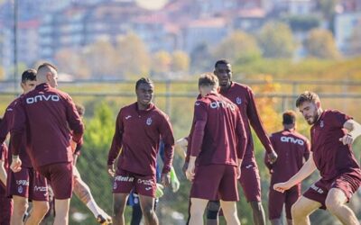 Trabzonspor'un Galatasaray maçı kamp kadrosu belli oldu!