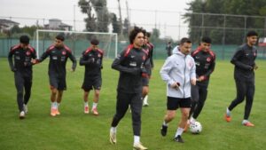 Ümit Milli Futbol Takımı Macaristan maçının hazırlıklarına başladı