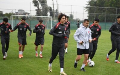 Ümit Milli Futbol Takımı Macaristan maçının hazırlıklarına başladı
